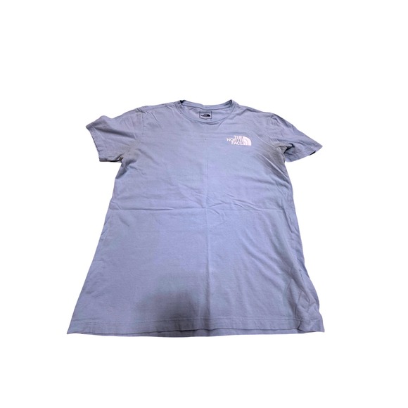 The North Face Never Stop Exploring Light Blue Graphic T-Shirt Mens - Picture 1 of 7
